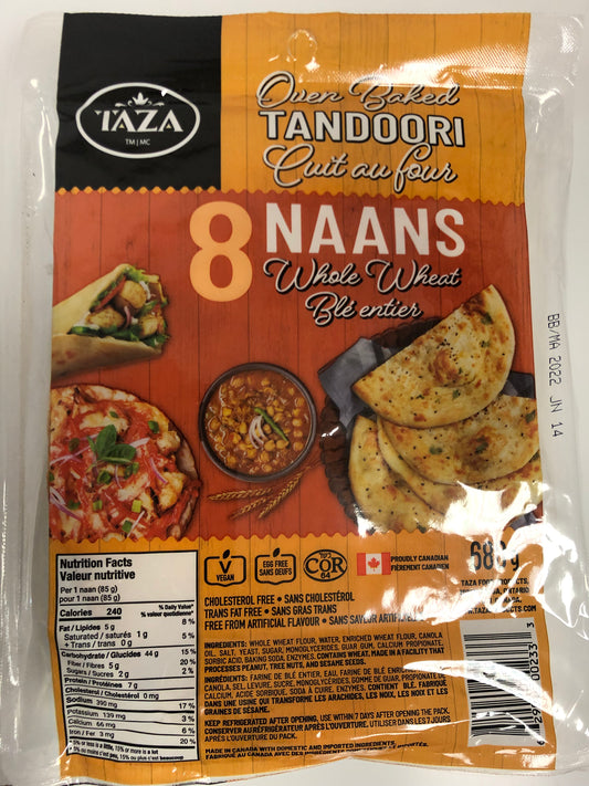 Taza Whole Wheat Naan