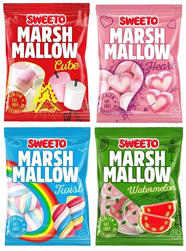 Sweeto Watermelon Shaped Marshmallows