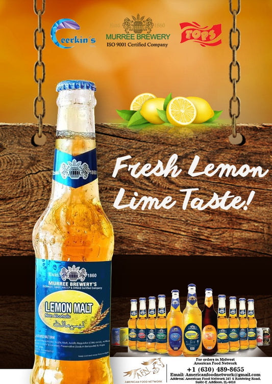 Murree Brewery Malt Drink Lemon