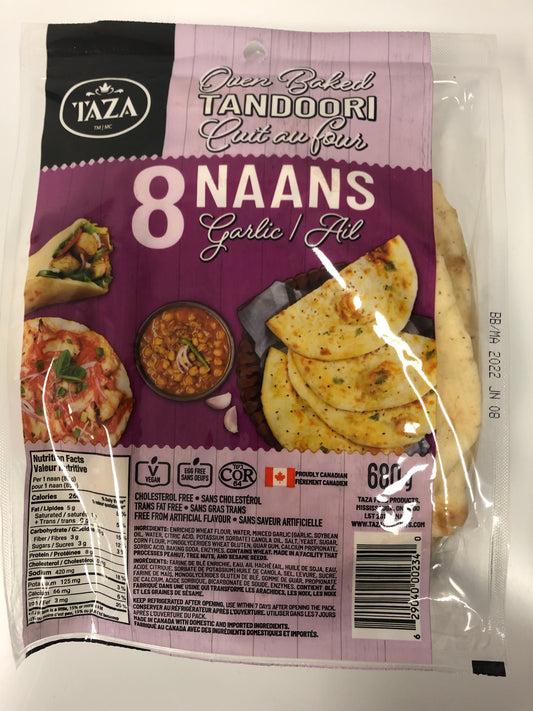Taza Garlic Naan