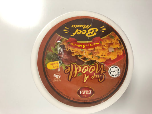 Taza Beef Cup A Noodles