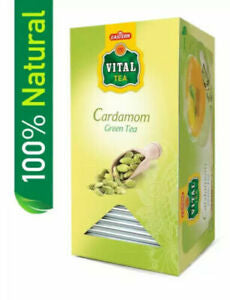 Vital Cardamon Green Tea Bags