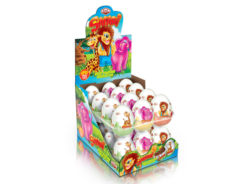 Safari Surprise Chocolate Eggs