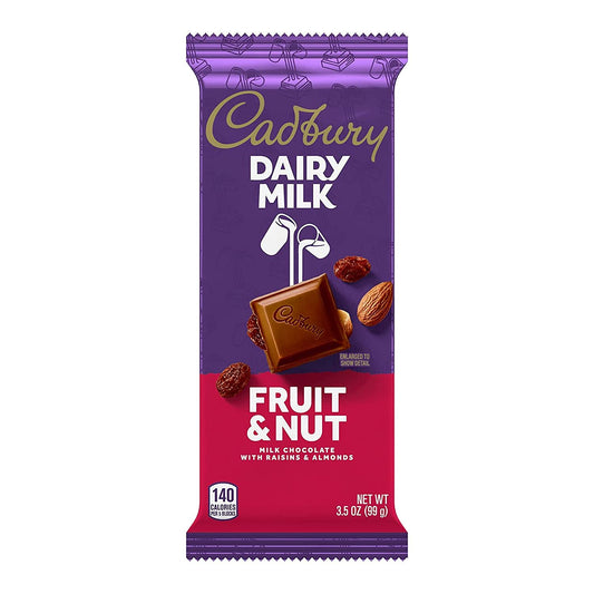 Cadbury Fruit Nut Chocolate Bar