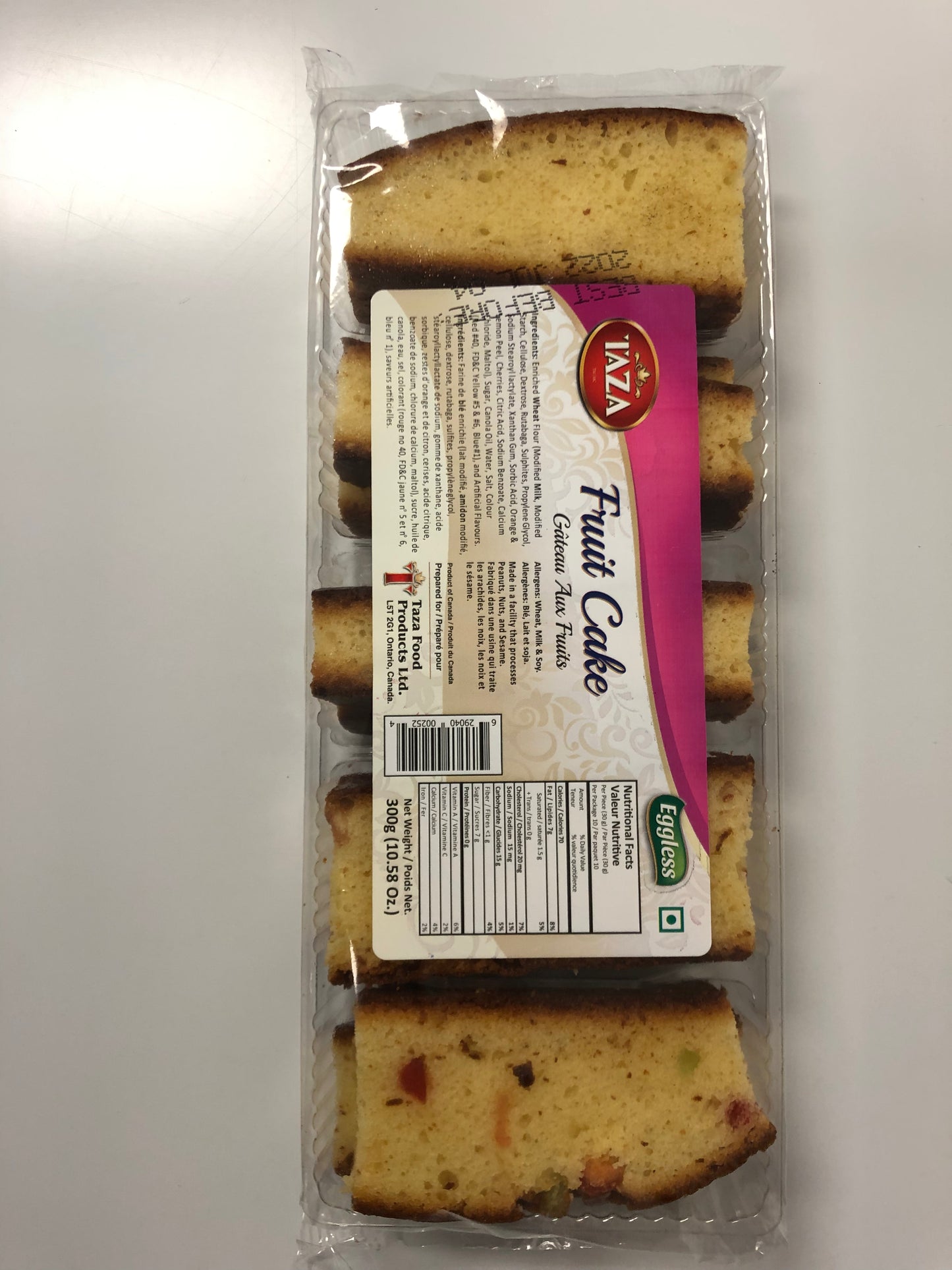 Taza Fruit Cake Eggless