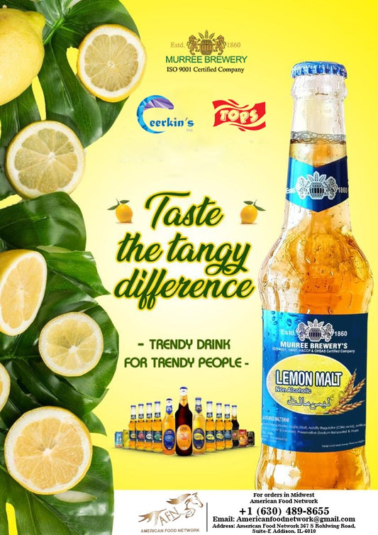 Murree Brewery Malt Drink Lemon