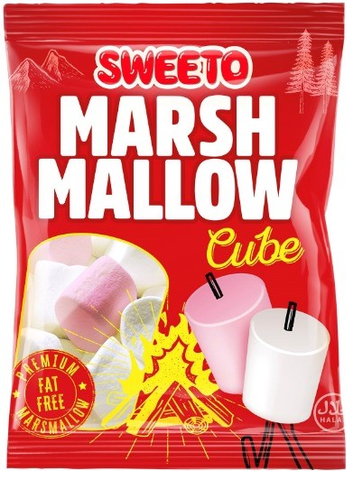 Sweeto Cube Shaped Marshmallows