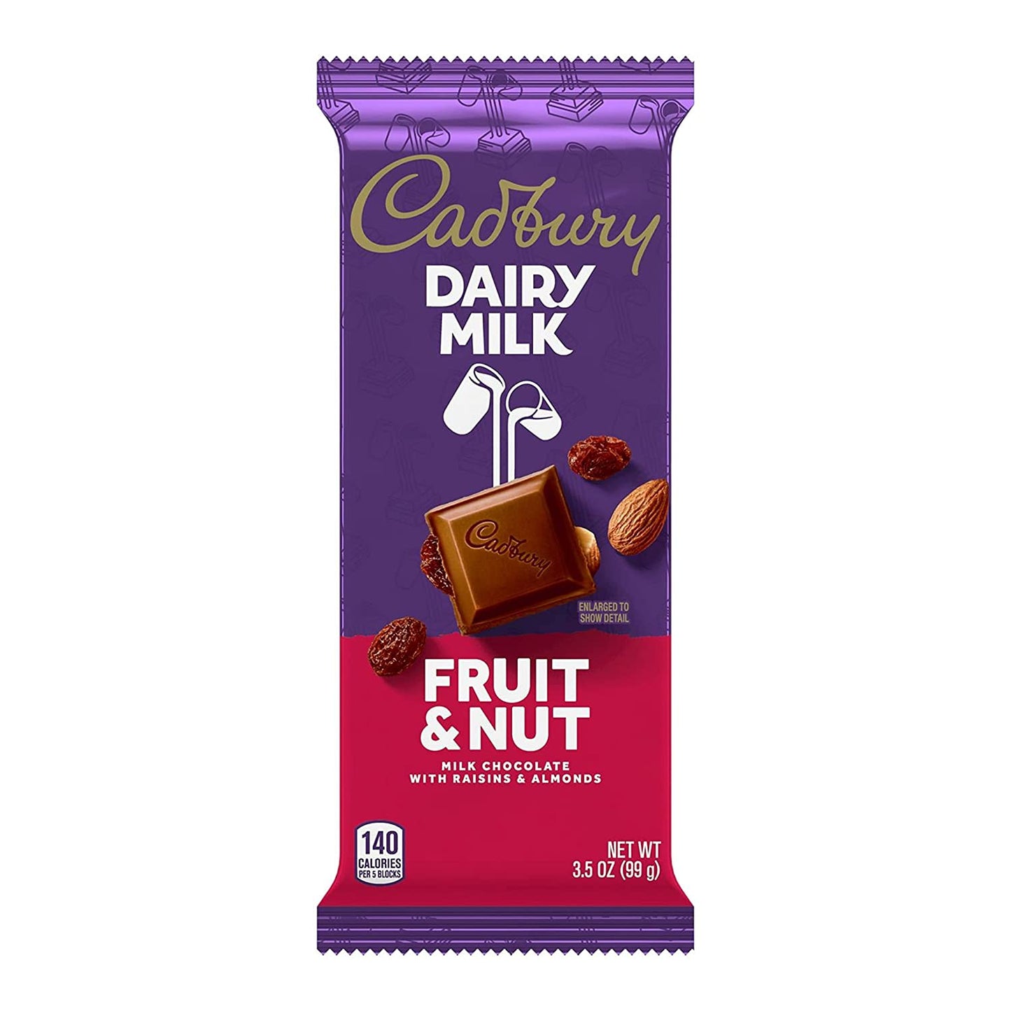 Cadbury Fruit and Nut Chocolate Bar