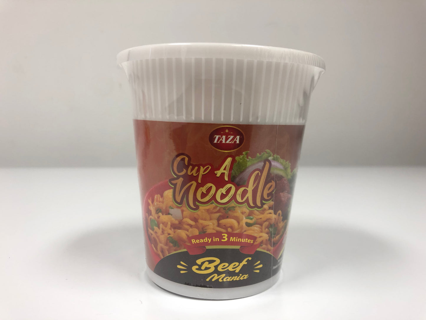 Taza Beef Cup A Noodles