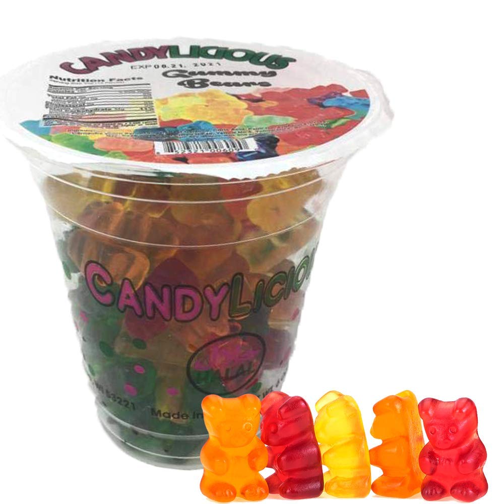 Candylicious Gummy Bear Cup