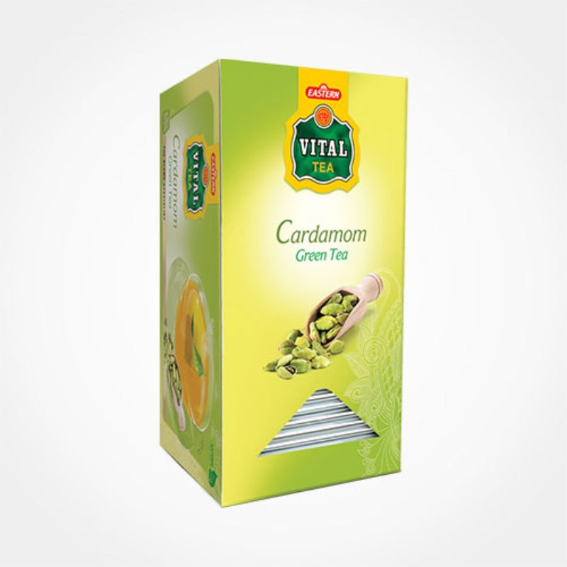 Vital Cardamon Green Tea Bags